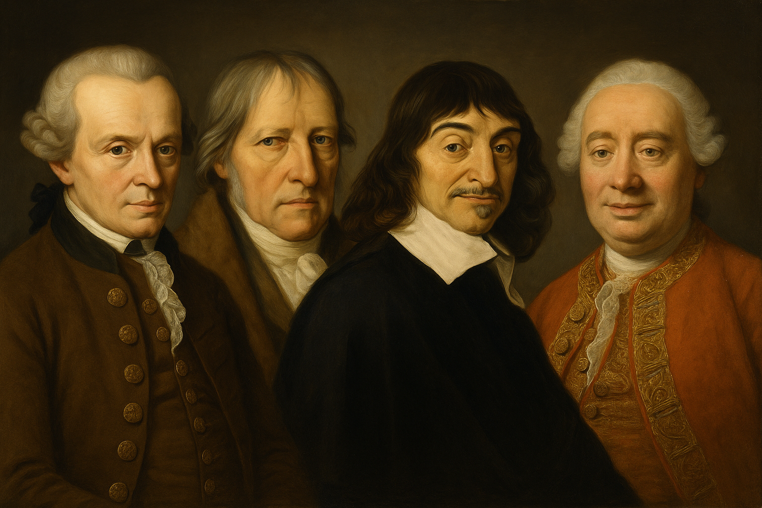 Aproximación a la filosofía moderna desde Descartes, Hume, Kant y Hegel